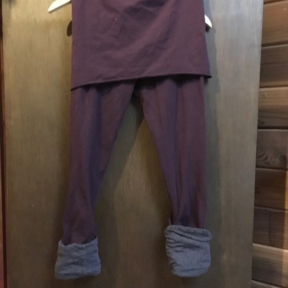 Caraucci skirted ruched leggings M/L roll up ankle - Picture 4 of 6